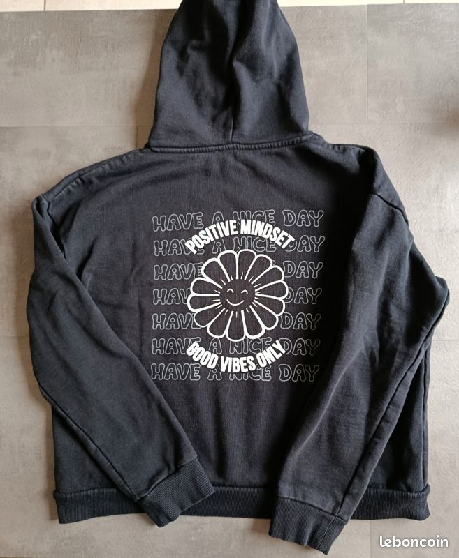 Sweat-Shirt Garçon C&A - Taille 13-14 Ans - Multicolore - Manches Longues - Occasion Très Bon État