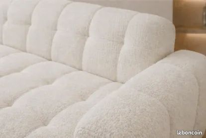 Canapé Angle BUBBLE COLLIAS 🛋️ Personnalisable • Confort Premium • Angle droit ou gauche - MARSEILLE (image 4)