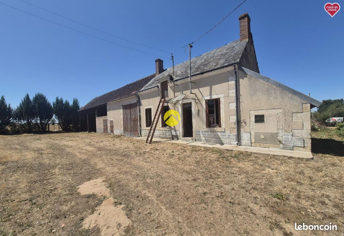 Maison 2 pièces 45 m² · à Saint-Hilaire-en-Lignières · 45 m² · 62 500 €