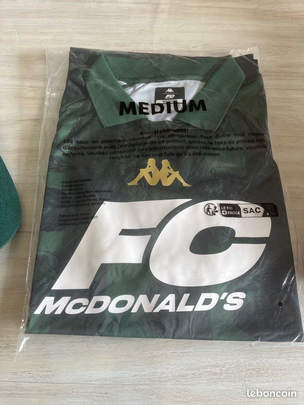 Maillots de football de clubs français Kappa