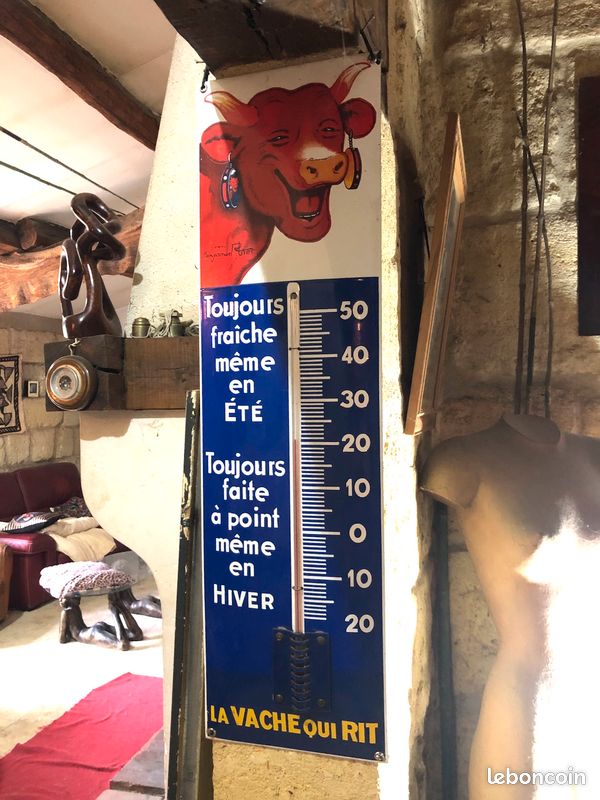 Thermomètre Chocolat Menier - LA COMPAGNIE DES RÉCLAMES