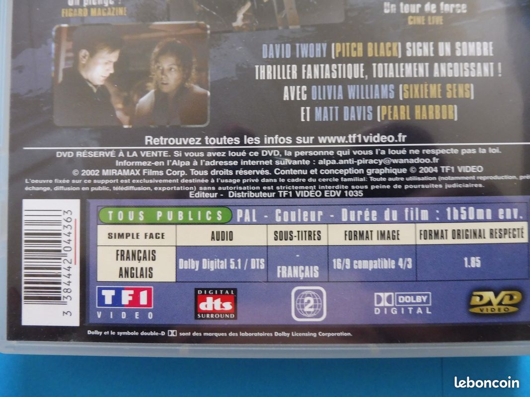 2 DVD Action sous les mers (image 4)