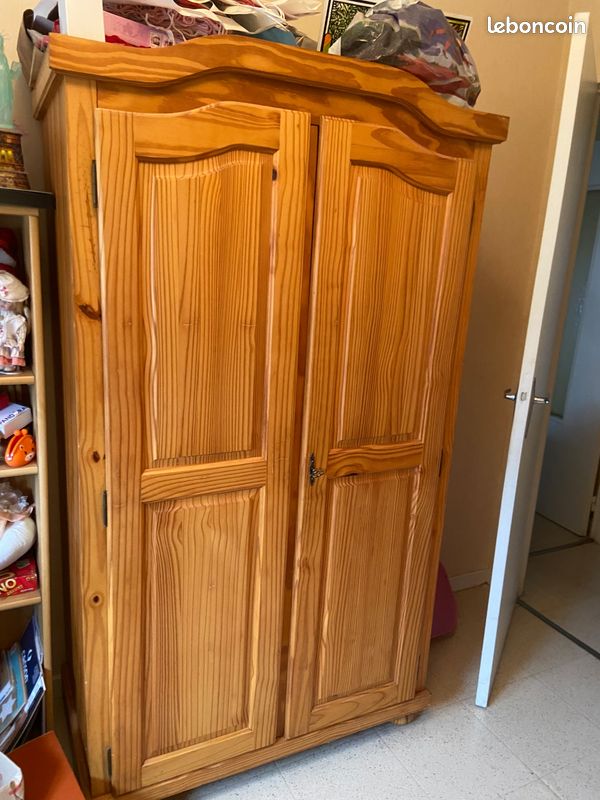 Vend Lit + armoire (image 2)