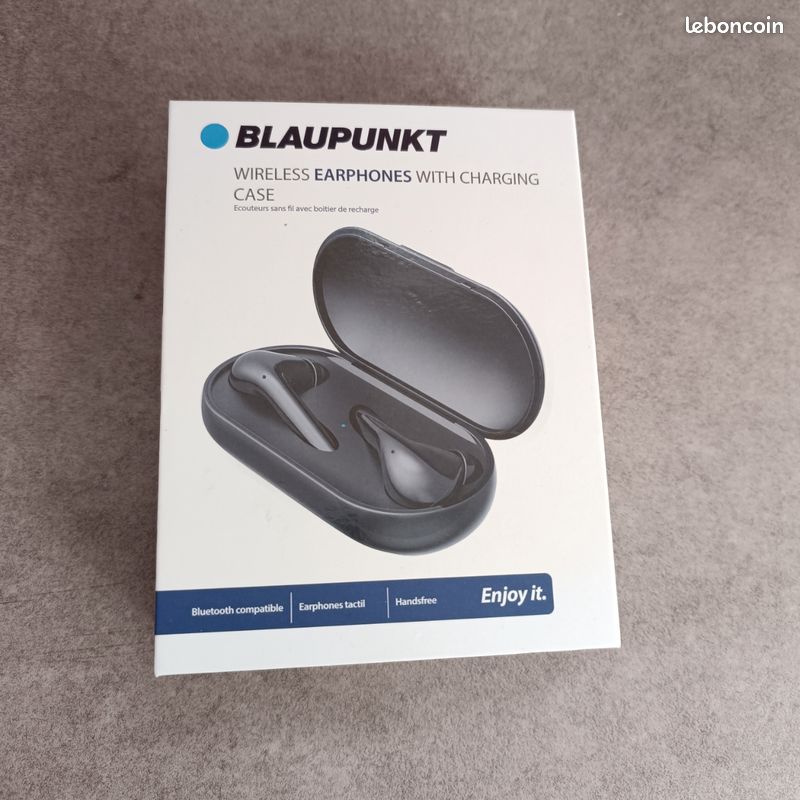 Blaupunkt Ecouteurs sans fil avec étui de charge- (image 1)