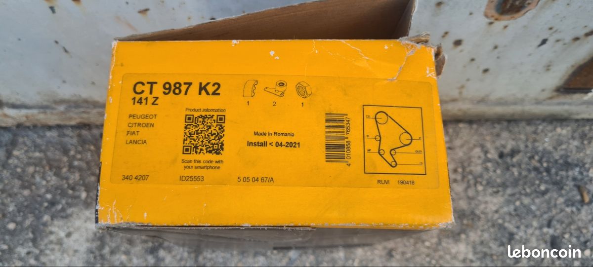 Kit distribution Continental CT 987 K2 – Neuf (image 3)