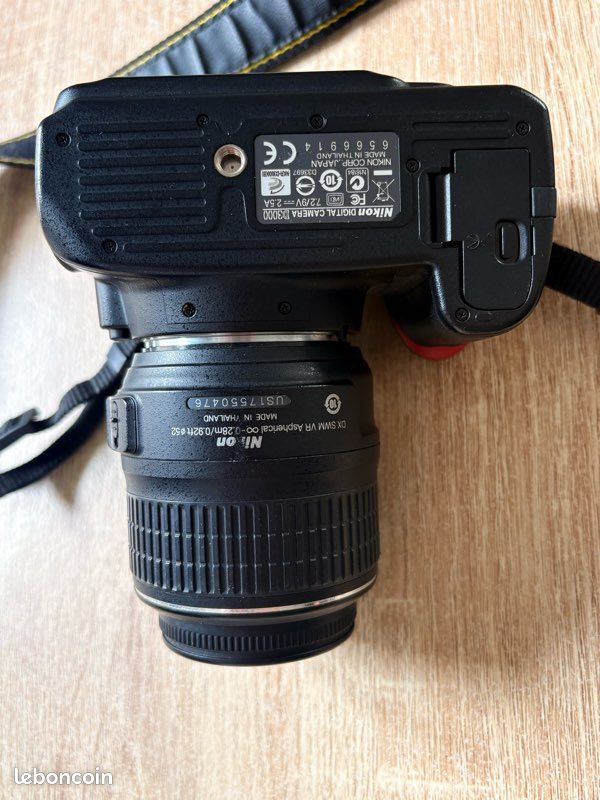 📸 Nikon D3000 + Objectif 18-55mm + Chargeur officiel (image 6)