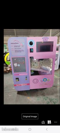L'EXPÉRIENCE BARBE À PAPA AUTOMATIQUE 🔥 L'Olympique des Mascottes te présente la machine à barbe à papa qui fait tout toute seule ! 🍭🤖 Une animation unique en France pour tes