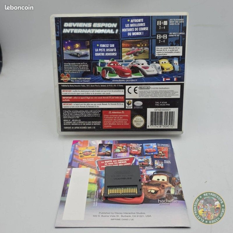 Cars 2 DS – FR – AB – Testé – Envoi 24/48h (image 2)