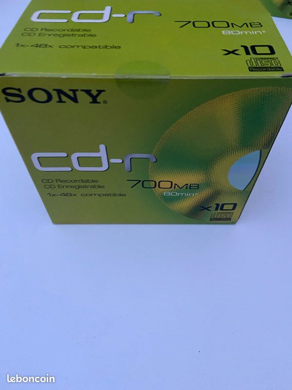 Sony CD-80 Min x10 (image 1)