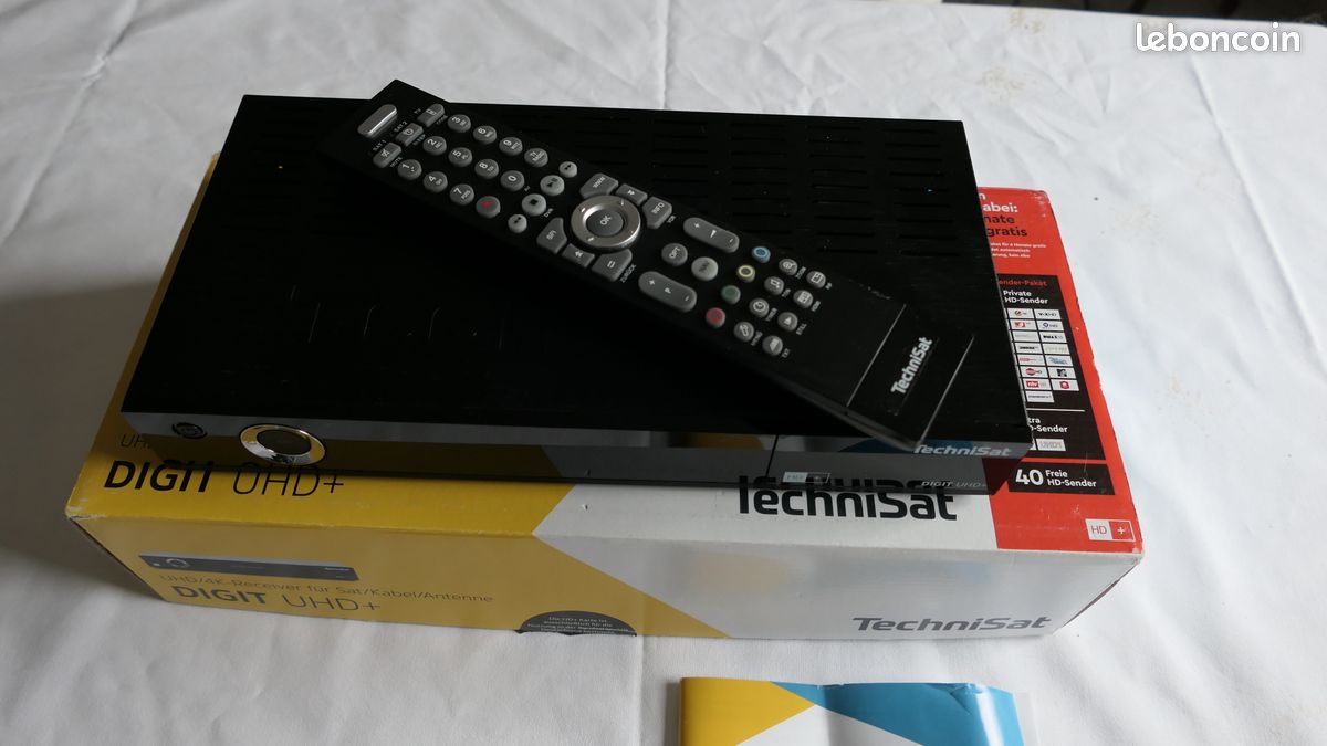 Récepteur Satellite TECHNISAT DIGIT UHD plus avec TNT/ASTRA/EUTELSAT incl. HD plus Carte (image 6)