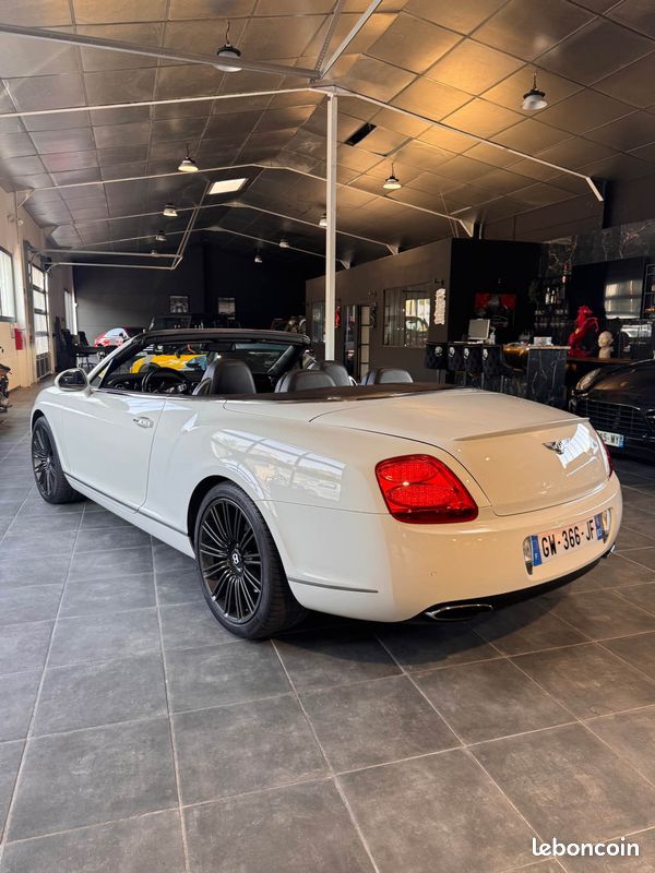 Bentley continental gtc speed w12 610 cv ethanol d origine cabriolet (image 5)