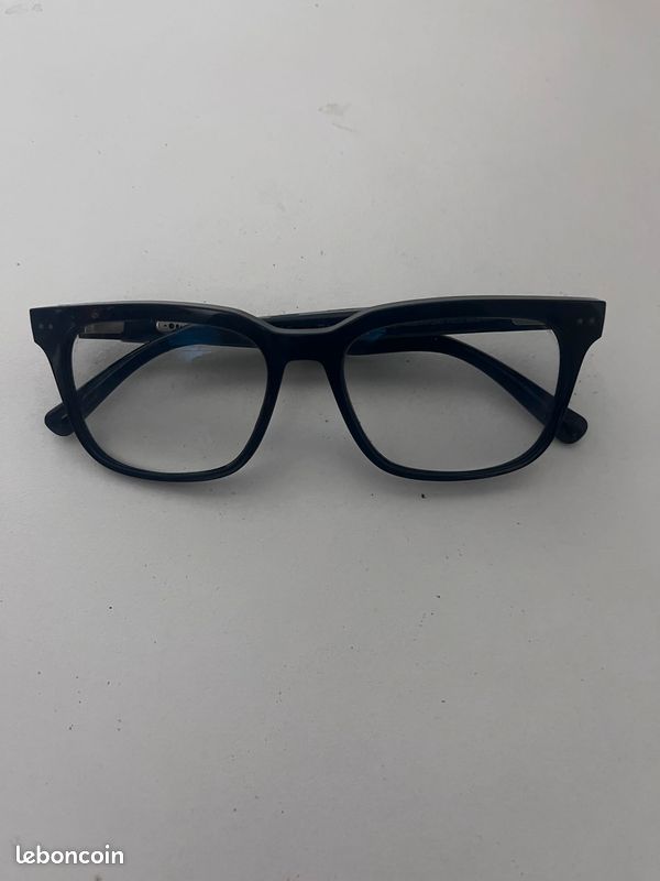 Lunette nuance audio square 56-18 bleu profond (image 2)