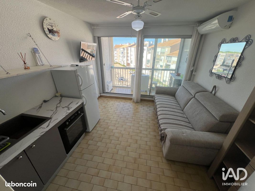Appartement 1 pièce 17 m² · au Grau-du-Roi · 17 m² · 96 000 €