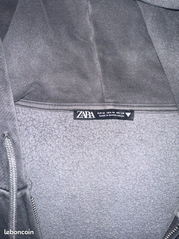 Gilet zara gris femme (image 2)