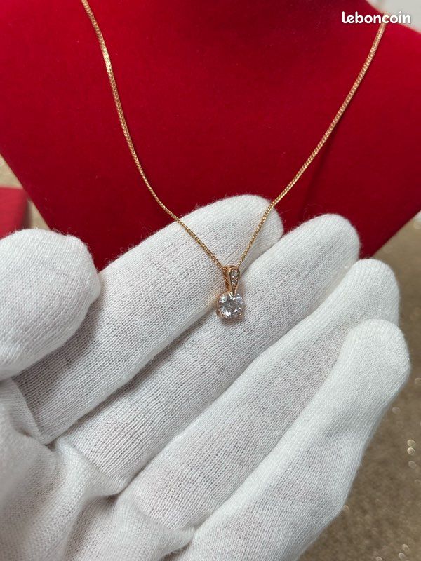 Magnifique collier en diamants Swarovski (neuf) (image 3)