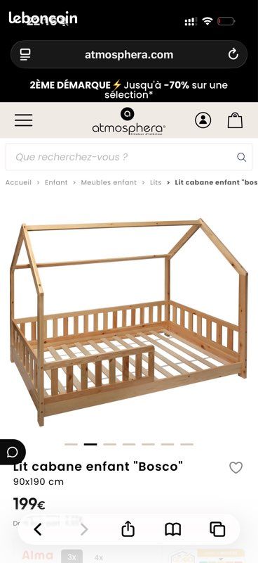 Lit cabane (image 1)