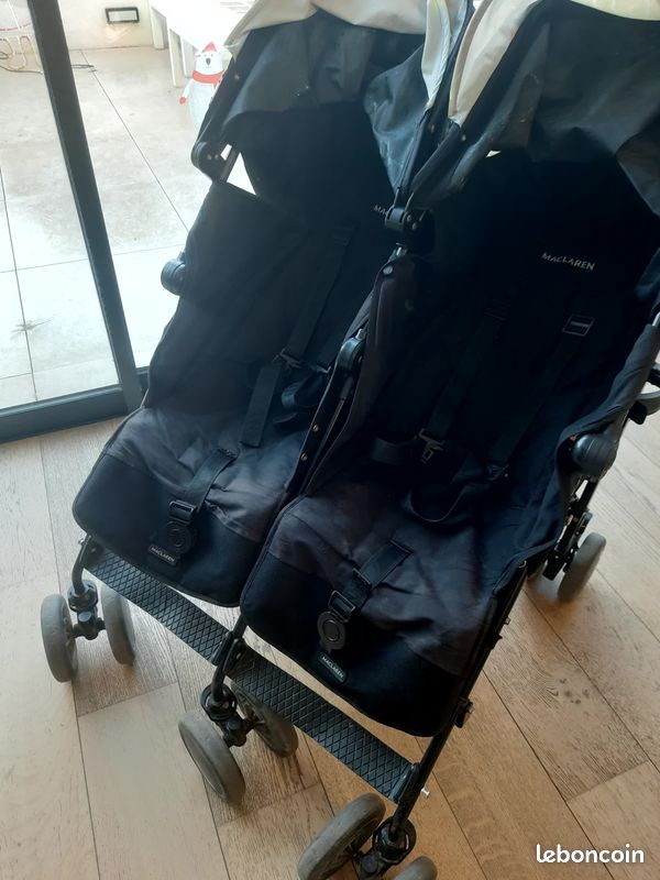 Twin Techno Poussette Maclaren Double Twin Triumph Maclaren