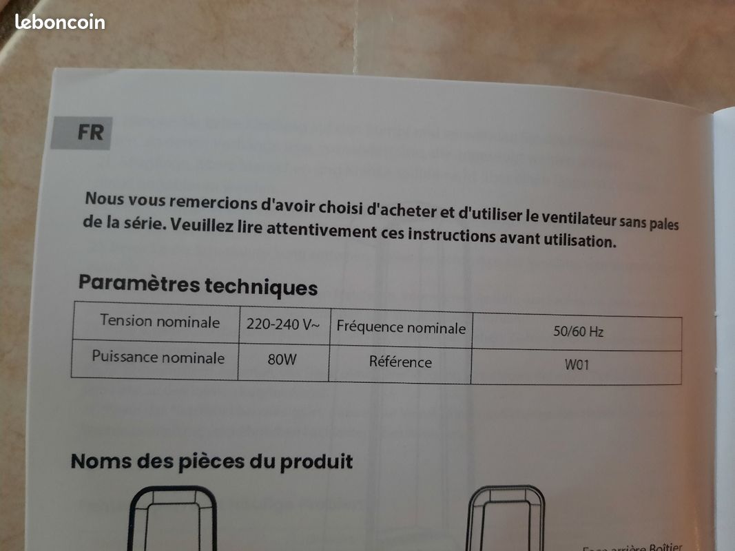 Ventilateur sans pales (image 4)
