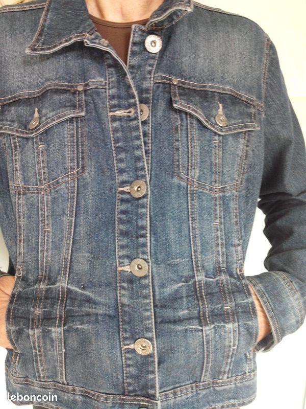 Veste en jean T L (mimi25170) (image 1)