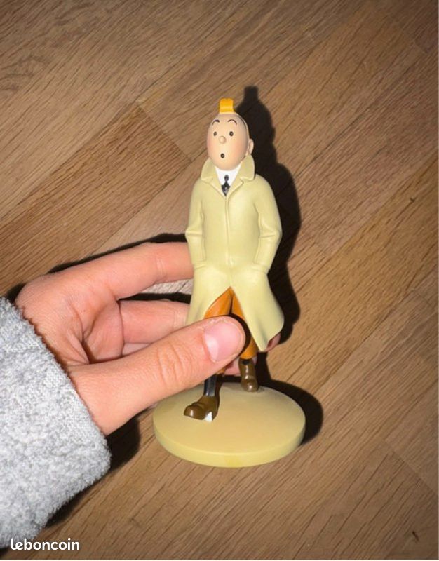 Lot 16 Figurines Tintin, Boîte D'origine Hergé Moulinsart, Occasion