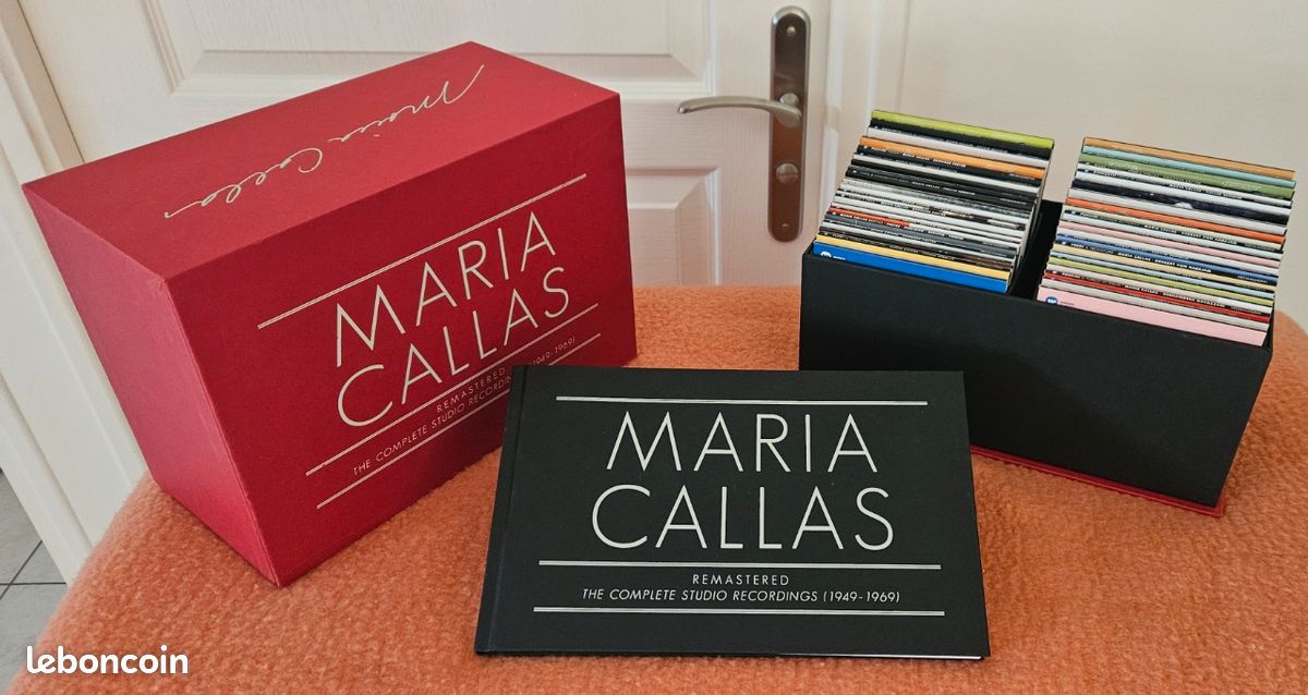 Coffret CD de Maria Callas The Complete Studio Recordings 1949 