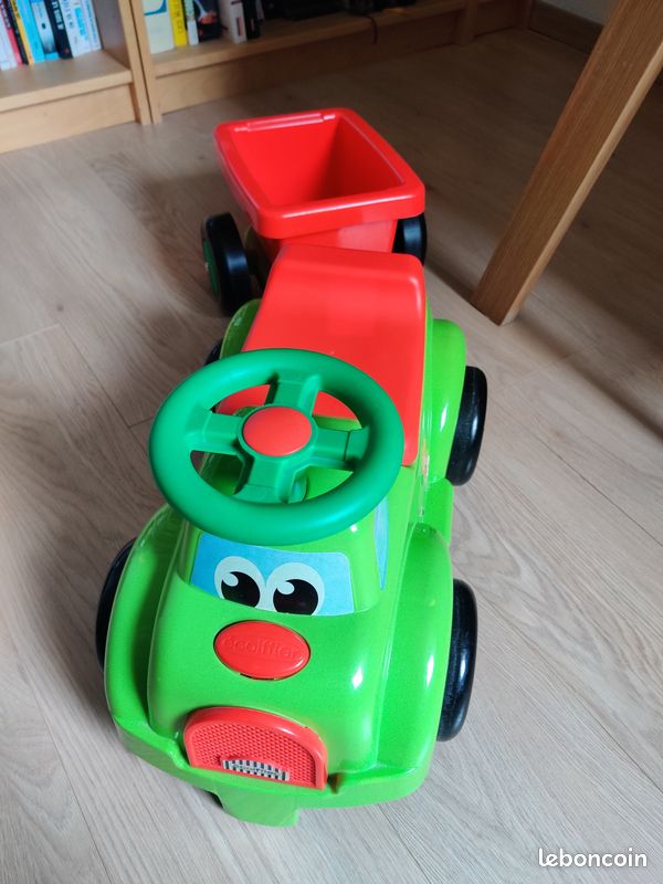 Porteur voiture avec remorque Jeux Jouets