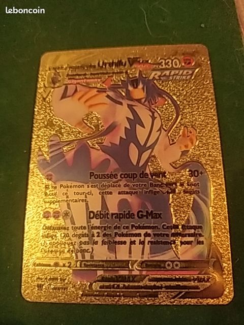 Carte Pokmon Urshifu Vmax 088/163 gold - Collection