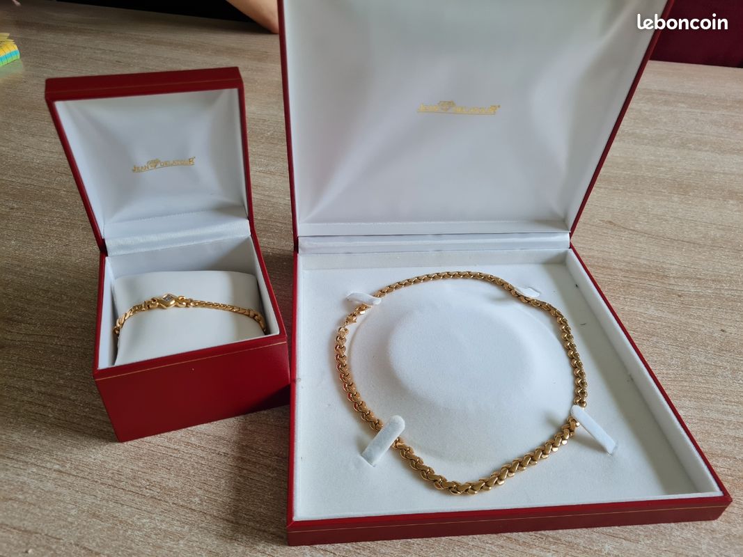 Collier et bracelet Jean Delatour Montres Bijoux
