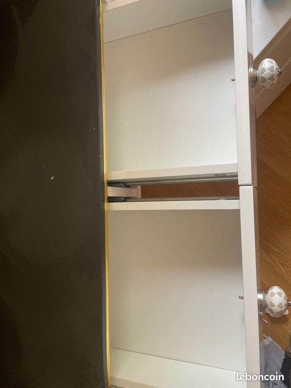 Coiffeuse d’angle LED (image 4)