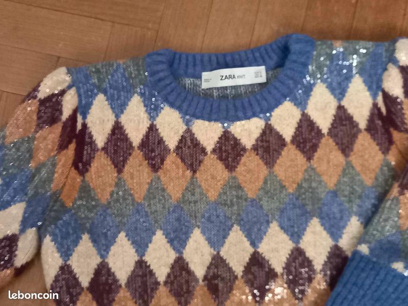 Pull jacquard "Zara"- 36 (image 6)
