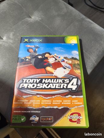 Jeu PS1 Tony Hawk's Pro Skater 4 - Version PAL FR Complète (Boîte + CD) - Très Bon État