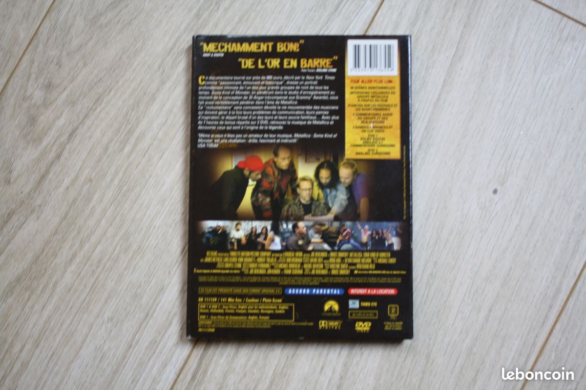 Double DVD METALLICA Some Kind Of Monster (image 2)