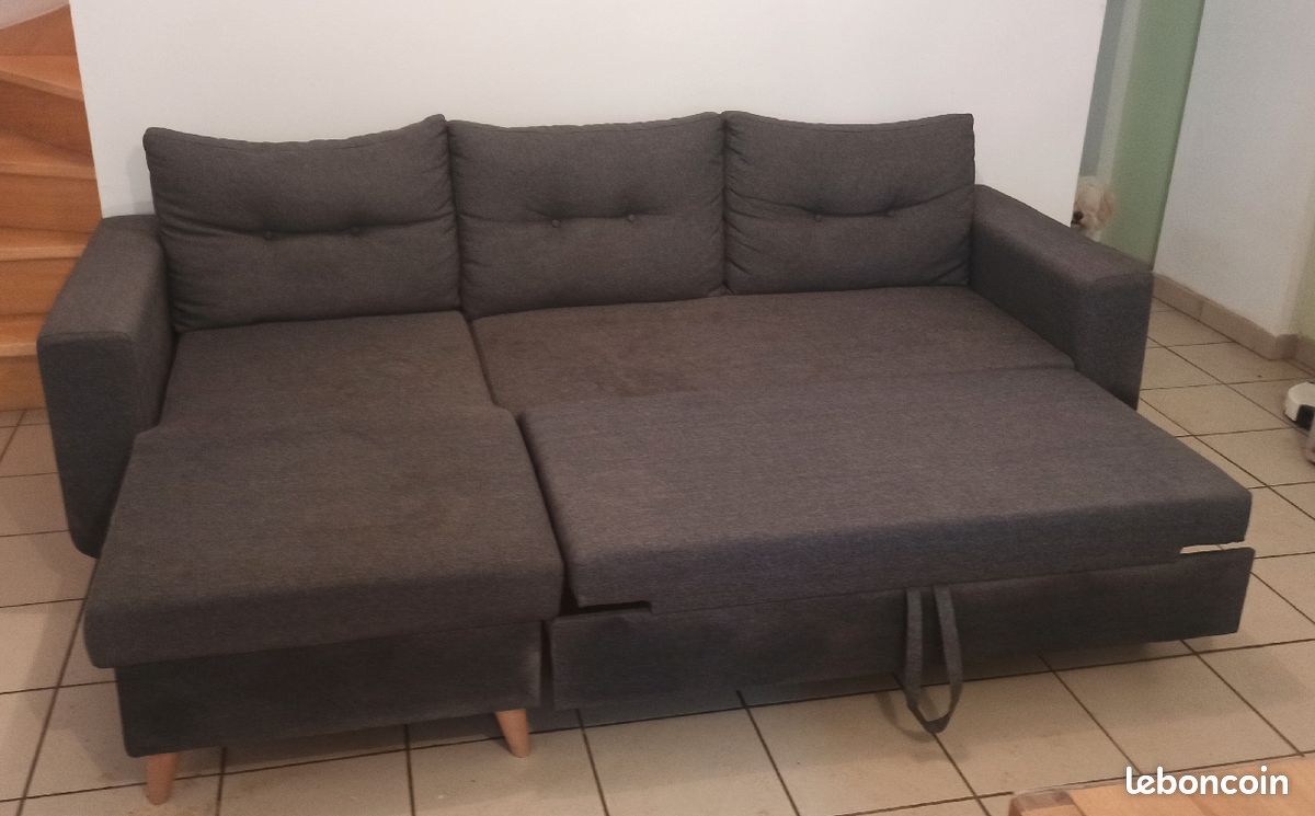 Canapé d'angle convertible (image 3)