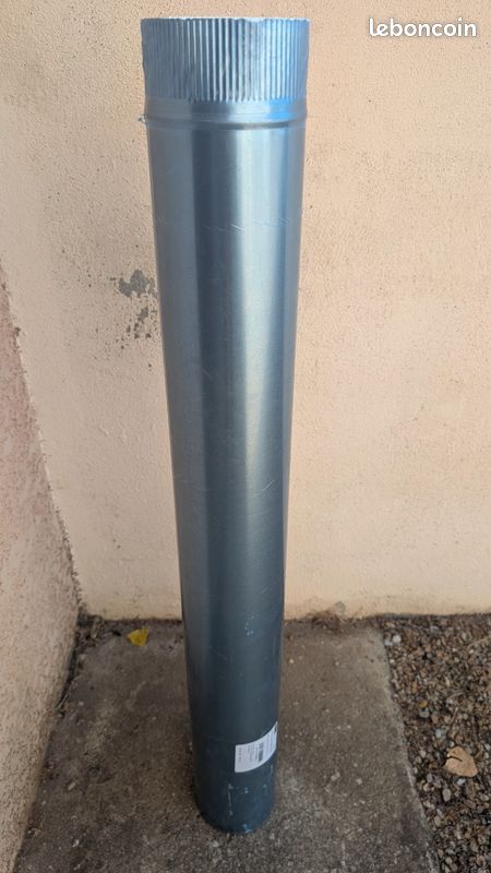 Tuyau de fumée diametre 125 neuf (image 1)
