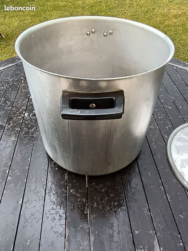 Marmite aluminium 30 cm (image 2)