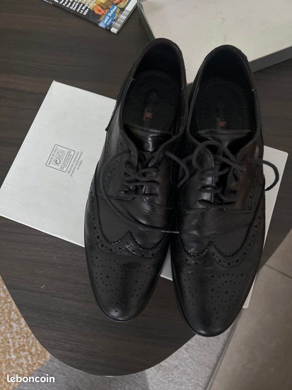 Soulier Nicolas Benson noir taille 41 (image 1)