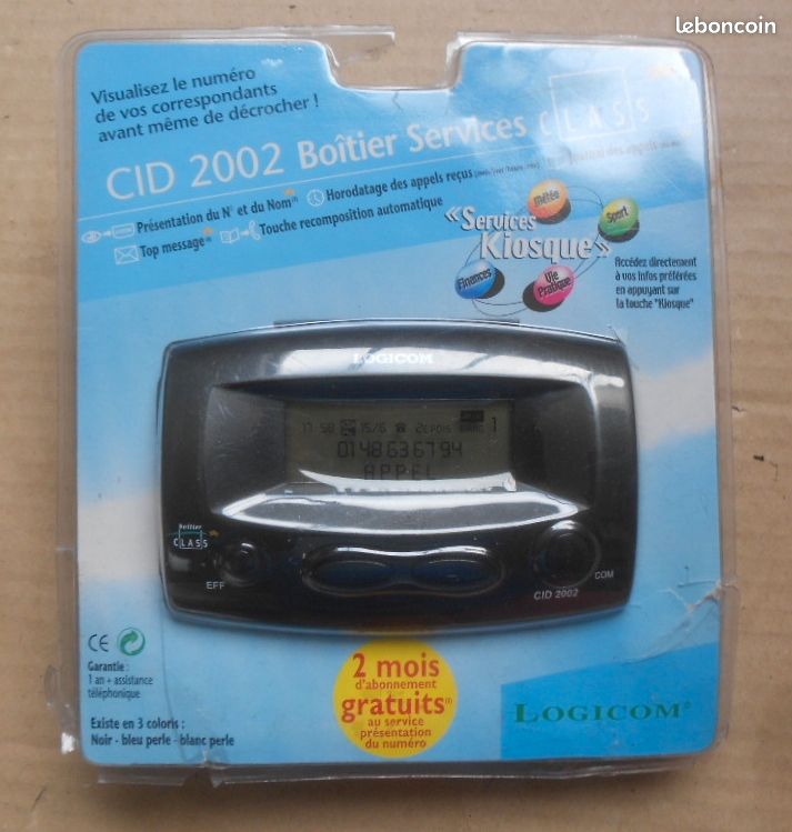 CID 2002 boitier de présentation du numéro (image 1)