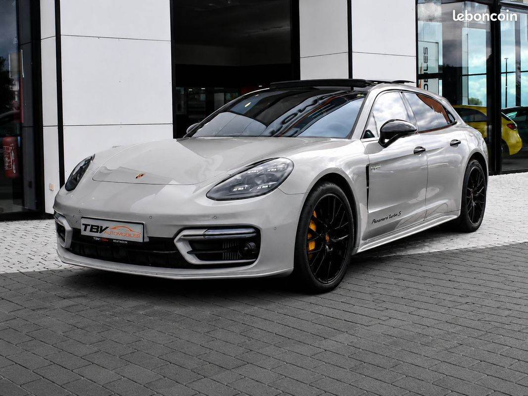 Porsche Panamera TURBO S 4.0 V8 700 CH SPORT TURISMO SPORT DESIGN INNODRIVE PCCB CERAMIQUE BURMESTER SOFT CLOSE ACC PASM — CONFIGURATION UNIQUE EN FRANCE (image 1)