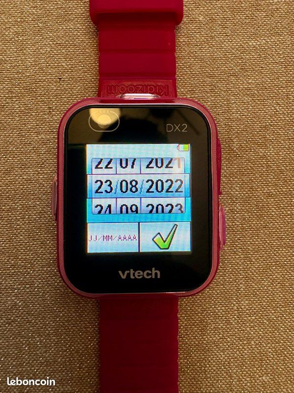 Montre digitale Kidizoom Smartwatch DX2 rose Jeux Jouets