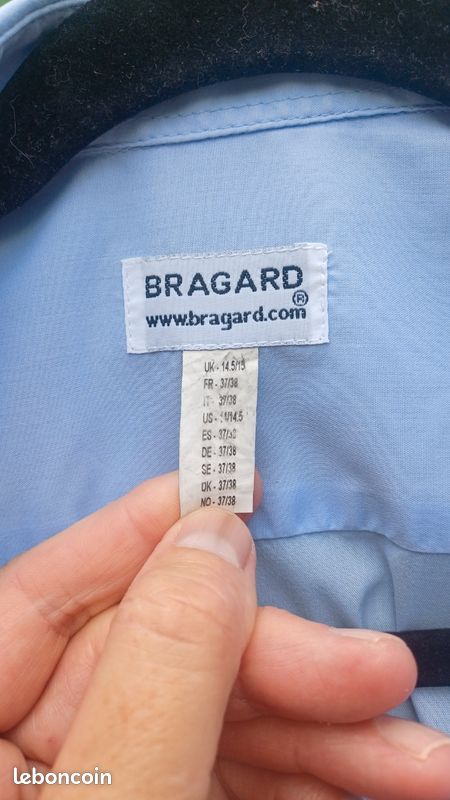 Chemise restauration Bragard 36-37 (image 2)