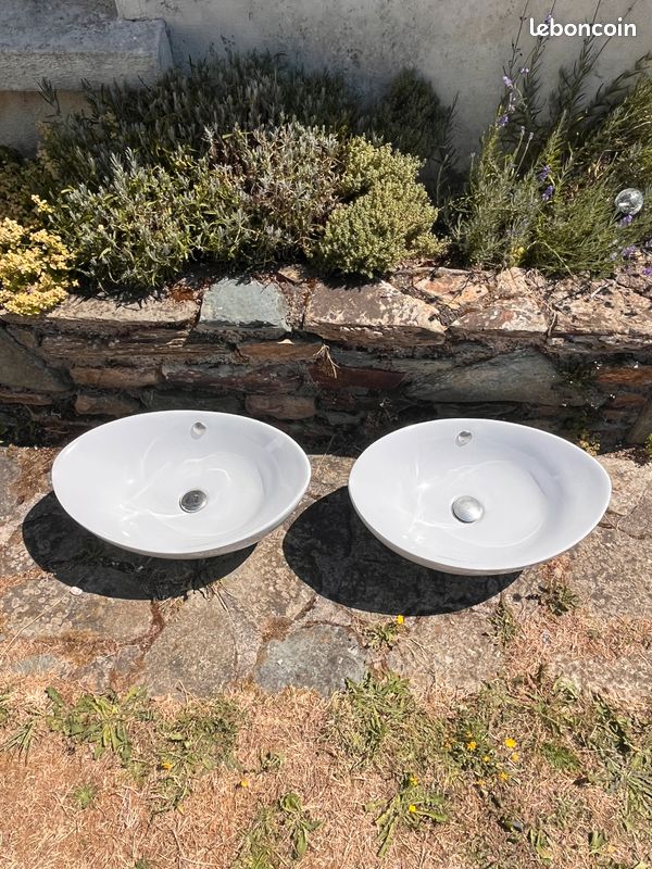 2 Vasques de lavabo design – Moderne et esthétique – Salle de bain (image 7)
