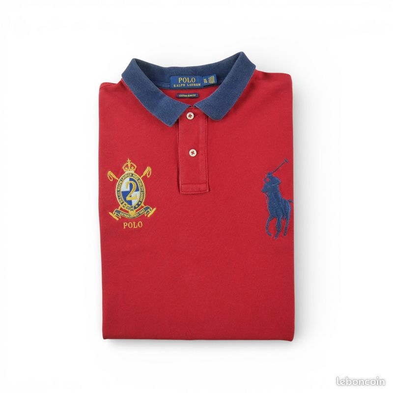 Polo Homme Manches Courtes Coton Biologique Marine