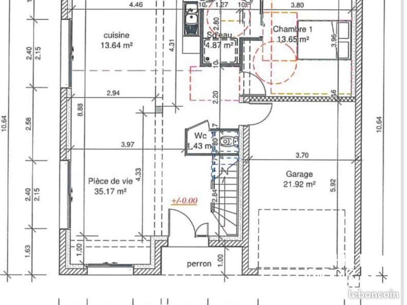 Maison 6 pièces 125 m² · à Éterville · 125 m² · 390 000 €