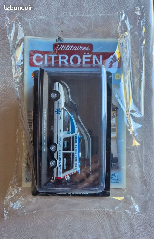 Voiture miniature 1/43 Citroën CX Tissier Ambulance Toulon 83