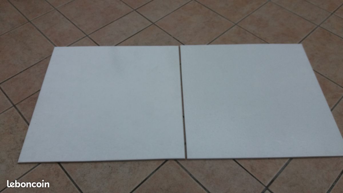 Gres emaille blanc grand format fabrication allemande (image 2)
