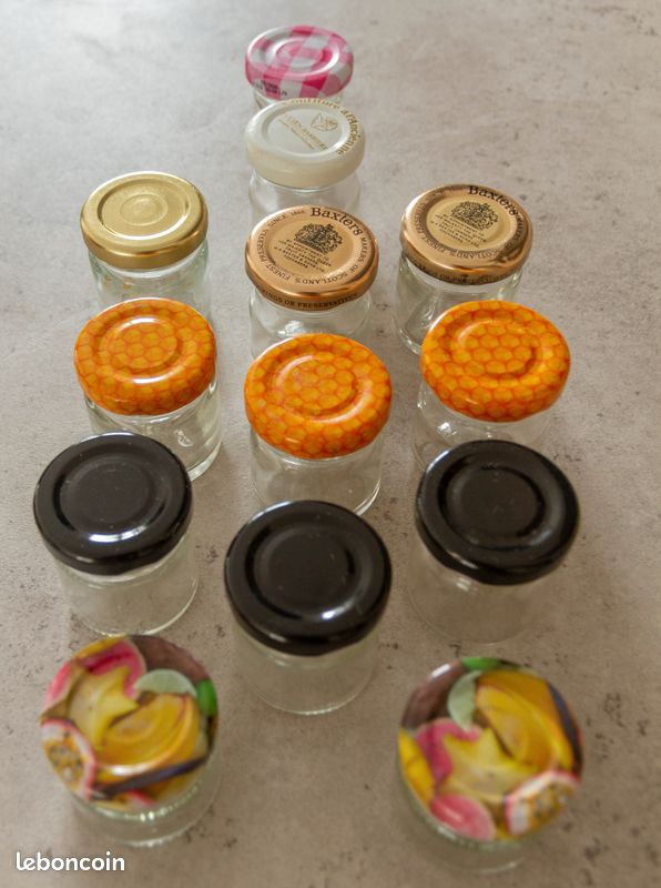 Verrines mignonettes pour confitures ou autres (image 3)