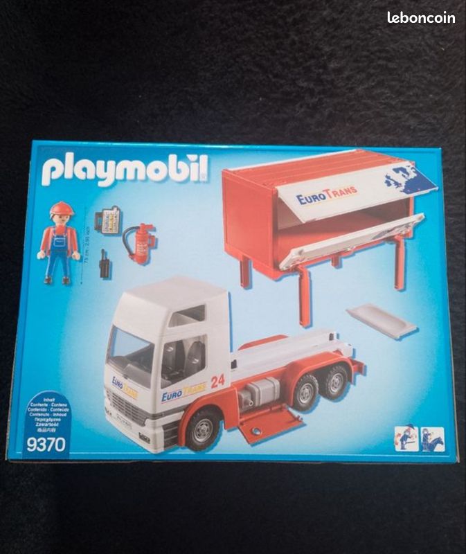 Playmobil 9370 - Camion transport de marchandises - Comparer avec