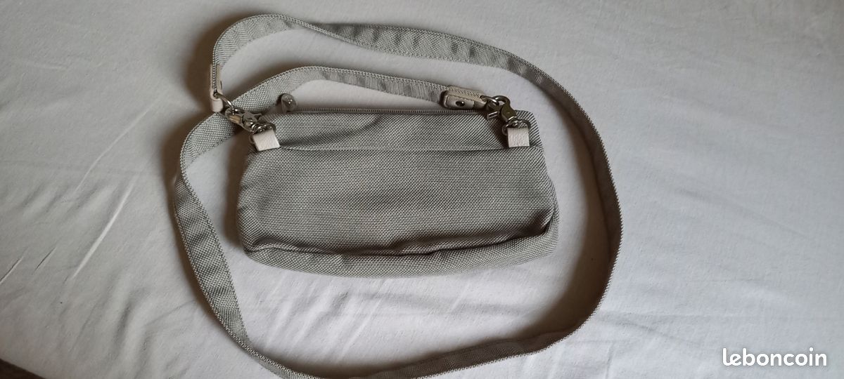 Pochette Mandarina duck beige (image 4)