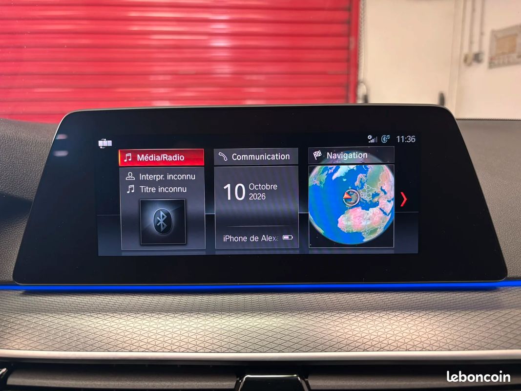 BMW 530d TOURING M SPORT XDRIVE 265 CH BVA8 – TOIT PANORAMIQUE - CAMÉRA 360° - GARANTIE (image 20)