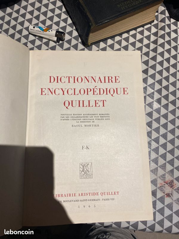 Dictionnaire encyclopédie quillet (image 2)